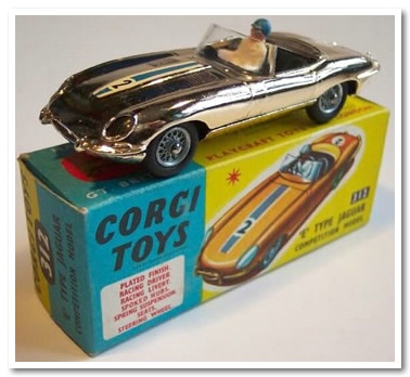 Modellino Corgi toys modello Jaguar E Type